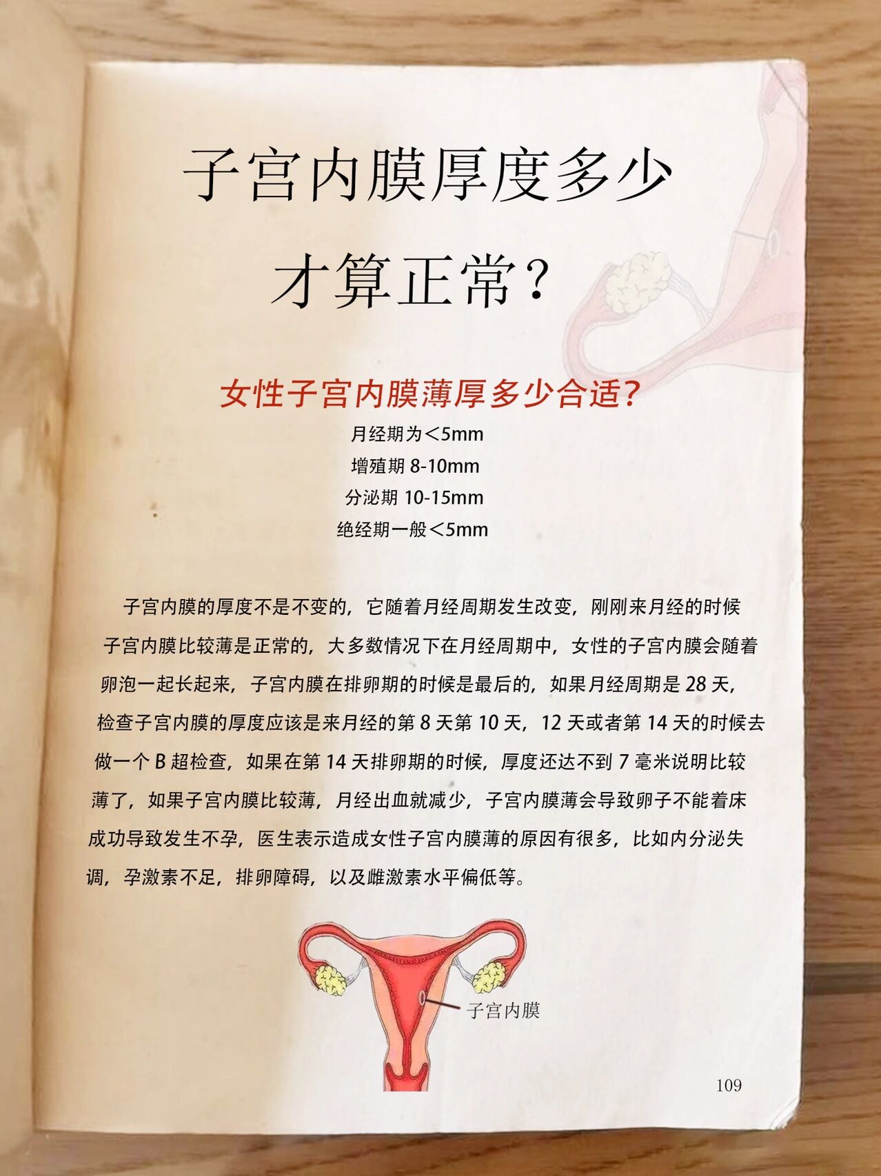 子宫内膜厚度多少正常_(子宫内膜厚度多少正常绝经后)