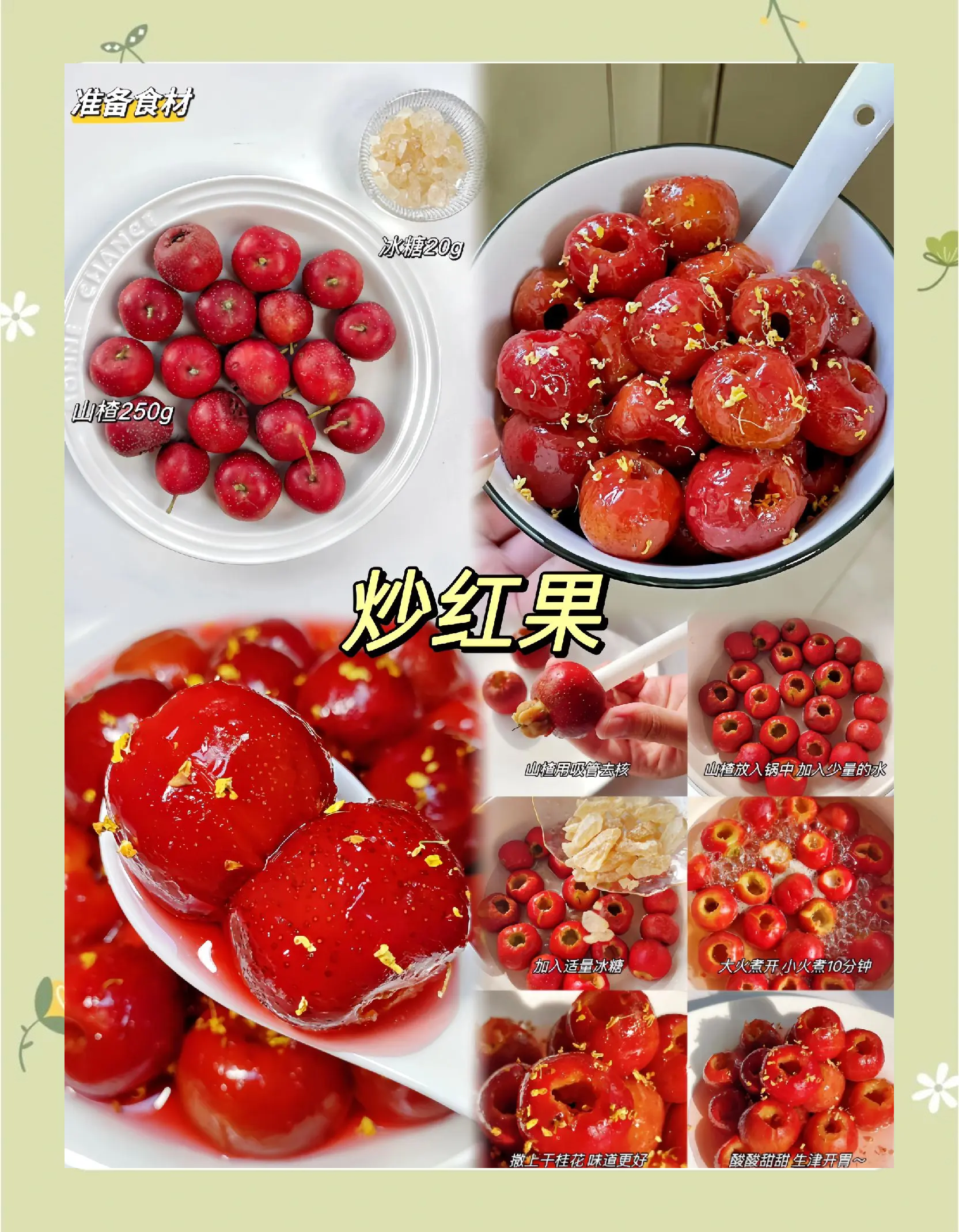 红果和山楂的区别(红果和山楂的区别图)