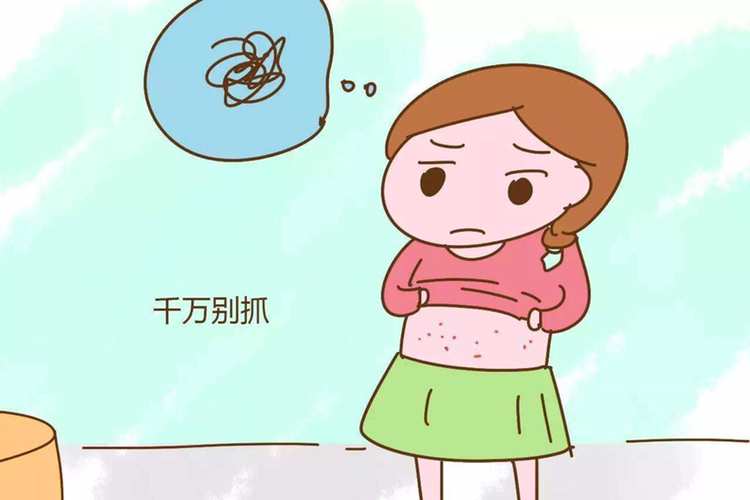 肚皮痒-(肚皮痒越抓越痒起疙瘩)